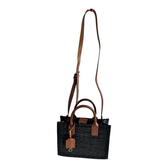 True Religion Women's Quilted Tote Bag - Travel Shoulder Handbag with Crossbody - Picture 3 of 9